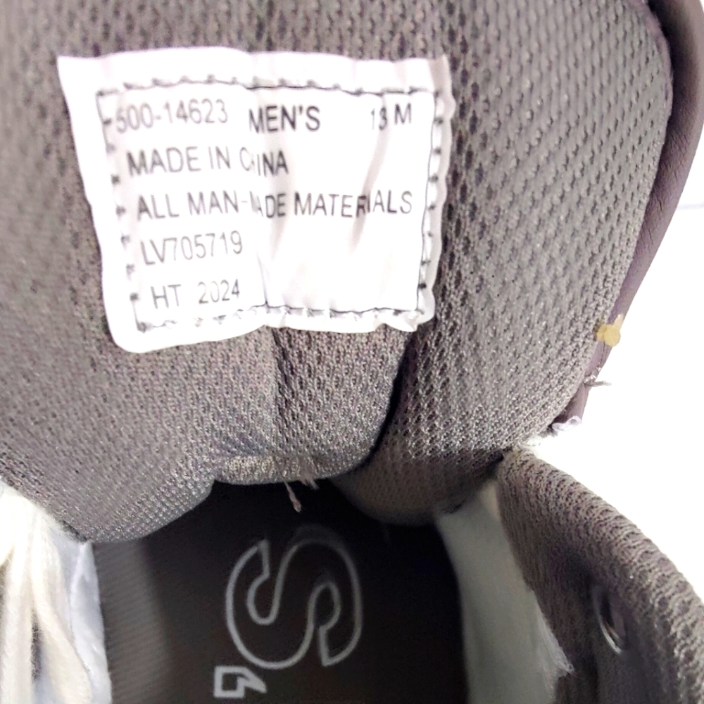 Levi's Strauss & Co. Grey Men's Shoes, Skateboard Sneakers, High Quality Size13 - Picture 6 of 7
